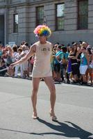 Montreal, Canadá - 18 de agosto de 2013 - parada do orgulho gay foto