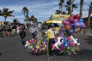 la paz, méxico - 22 de fevereiro de 2020 - carnaval tradicional da baja california foto