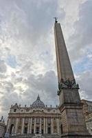 roma praça do vaticano catedral de são pedro foto