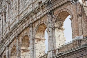 Roma Coliseu arcos detalhe foto