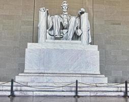 memorial de lincoln em washington dc foto