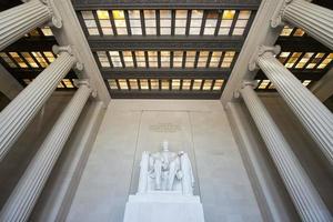 memorial de lincoln em washington dc foto