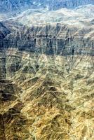 omã montanhas vista aérea paisagem foto