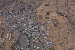 mascate cidade árabe vista aérea paisagem foto