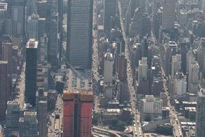 Nova York Manhattan vista aérea foto