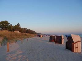 a ilha do rugen dentro a báltico mar foto