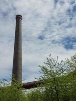 industrial monumento dentro a alemão ruhr aerea foto