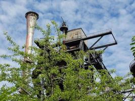 industrial monumento dentro a alemão ruhr aerea foto