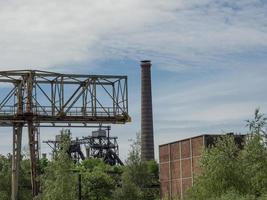 industrial monumento dentro a alemão ruhr aerea foto