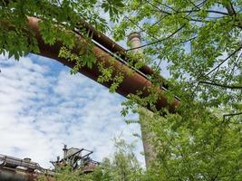 industrial monumento dentro a alemão ruhr aerea foto