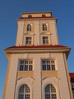 binz de praia em rugen ilha dentro Alemanha foto