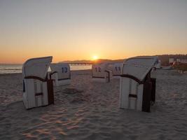 a ilha do rugen dentro a báltico mar foto