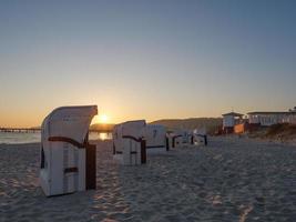 a ilha do rugen dentro a báltico mar foto