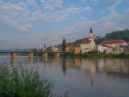 a cidade do passau dentro bavaria foto