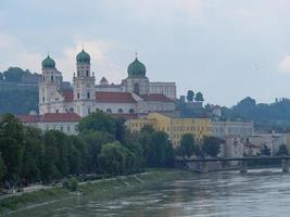 a cidade do passau dentro bavaria foto