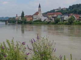 a cidade do passau dentro bavaria foto