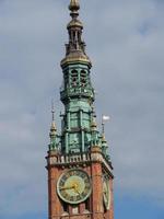 a cidade do gdansk dentro Polônia foto