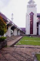 exterior do às lata mesquita, masjid às lata Jacarta, Indonésia foto