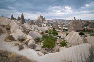 belas paisagens montanhosas da capadócia foto