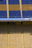 detalhe do estádio de futebol foto