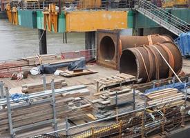 canteiro de obras ou canteiro de obras foto