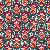 étnico ikat padrões geométrico nativo tribal boho motivo asteca têxtil tecido tapete mandalas africano americano Índia flor foto