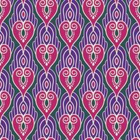 étnico ikat padrões geométrico nativo tribal boho motivo asteca têxtil tecido tapete mandalas africano americano Índia flor foto