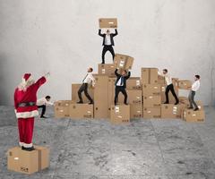 equipe para Natal presentes foto