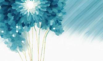 azul flor abstrato fundo foto