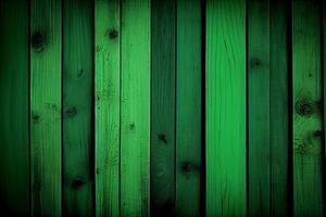 Sombrio verde cor de madeira parede textura padronizar para st. patrick's dia cartão fundo Além disso ter cópia de espaço para texto foto