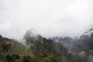 machu picchu em peru foto