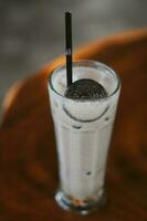 Oreo baunilha milkshake doce beber foto