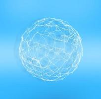 Internet globo. conceito do conexão e rede. foto