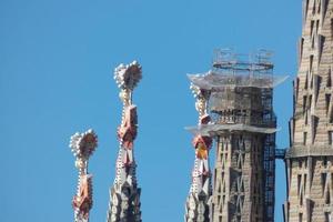 moderno edifícios dentro barcelona, escritório edifícios foto