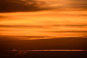 lindo céu nublado foto