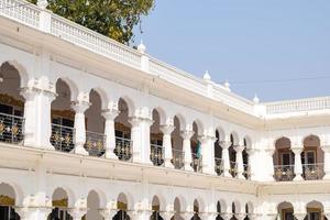 Visão do detalhes do arquitetura dentro dourado têmpora Harmandir sahib dentro amritsar, punjab, Índia, famoso indiano sikh marco, dourado têmpora, a a Principal santuário do sikhs dentro amritsar, Índia foto