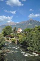 Merano dentro sul Tirol, Trentino, Itália foto