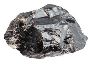 pedra do esfalerita zinco blenda isolado foto