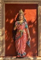 estátua do indiano hindu deusa foto