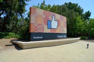 sede do Facebook em Menlo Park, Califórnia foto