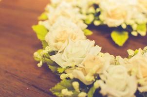 close-up de arranjo de flores foto