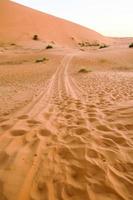 paisagem cênica do deserto foto