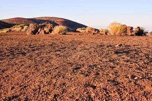 paisagem cênica do deserto foto