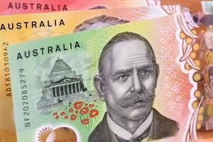 australiano dólares - uma o negócio fundo foto
