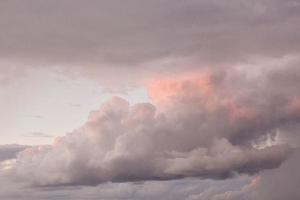 lindo céu nublado foto