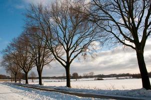 horário de inverno na Vestfália foto