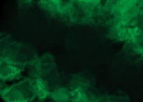 textura aquarela verde sobre fundo preto foto