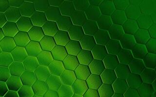 realista verde favo de mel ou hexagonal padronizar fundo. elegante favo de mel textura. luxo hexágono padronizar. tecnologia e dados fundo Projeto. foto