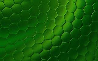 realista verde favo de mel ou hexagonal padronizar fundo. elegante favo de mel textura. luxo hexágono padronizar. tecnologia e dados fundo Projeto. foto