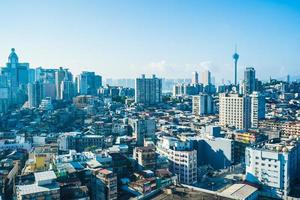 paisagem urbana da cidade de macau, china foto